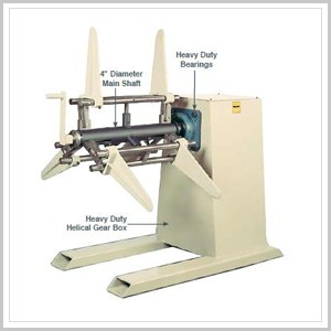 Uncoilers Decoilers Single Spindle Adjustable Core Non- Motorized