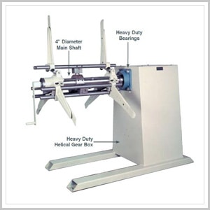 Uncoilers Decoilers Single Spindle Adjustable Core Non- Motorized